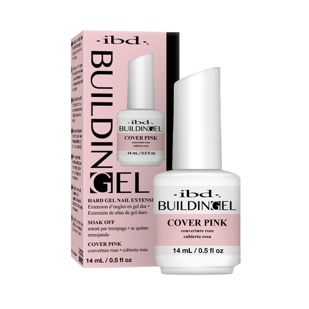 IBD Building Gel na četkicu - cover pink 14 ml