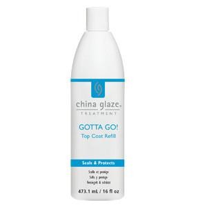 CHINA GLAZE GOTTA GO! TOP COAT REFILL-83444