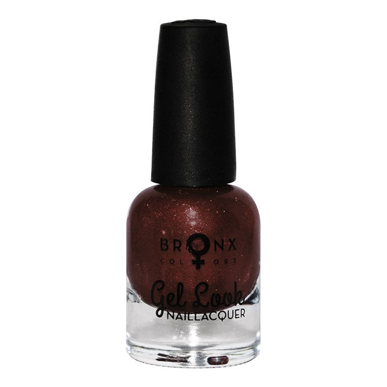 BRONX GEL LOOK NAIL LACQUER-NLGL16 RED WINE