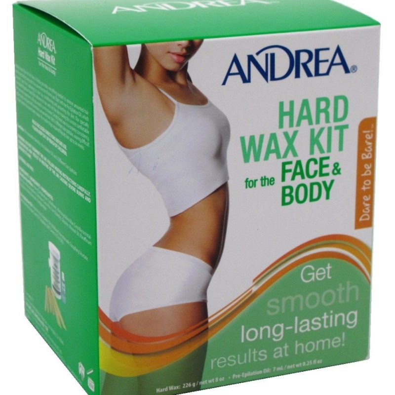 Andrea Hard Wax Kit for Face & Body - 60177