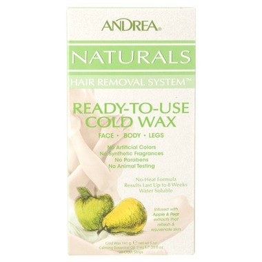 Andrea Naturals Hair Removal System Ready-To-Use Cold Wax - 64130