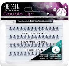 Ardell Double Up Tapered Knot Free Short Black - 66498