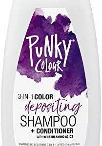 Punky Colour 3-in-1 Color Depositing Shampoo & Conditioner - PURPLEDACIOUS 67622
