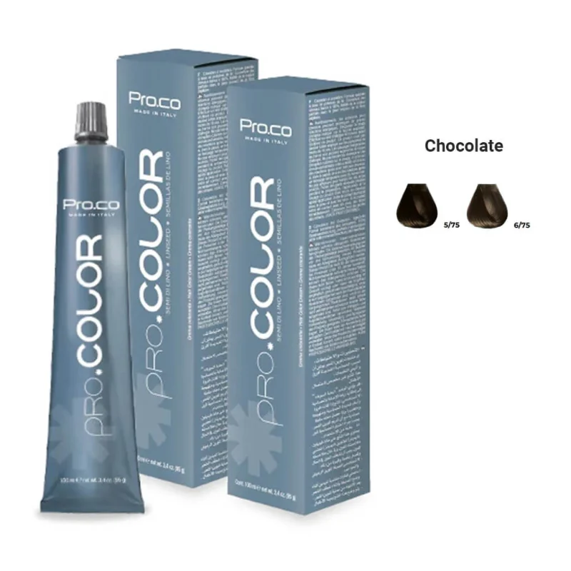Pakiranje pro color boje za kosu 100 ml Cocolate