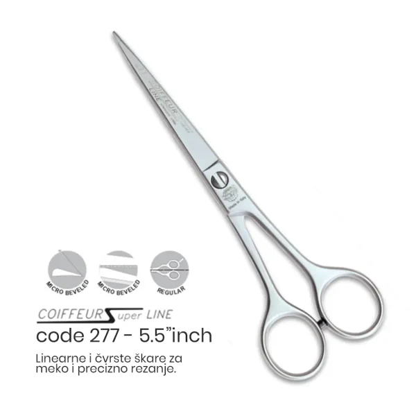 Karakteristike Kiepe Coiffeur Super Line 277 škara za šišanje od 5.5"