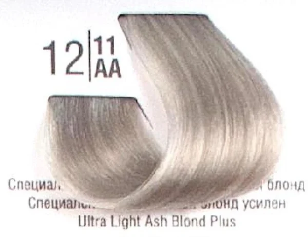 Spa Master boje za kosu Ash+ 12/11aa