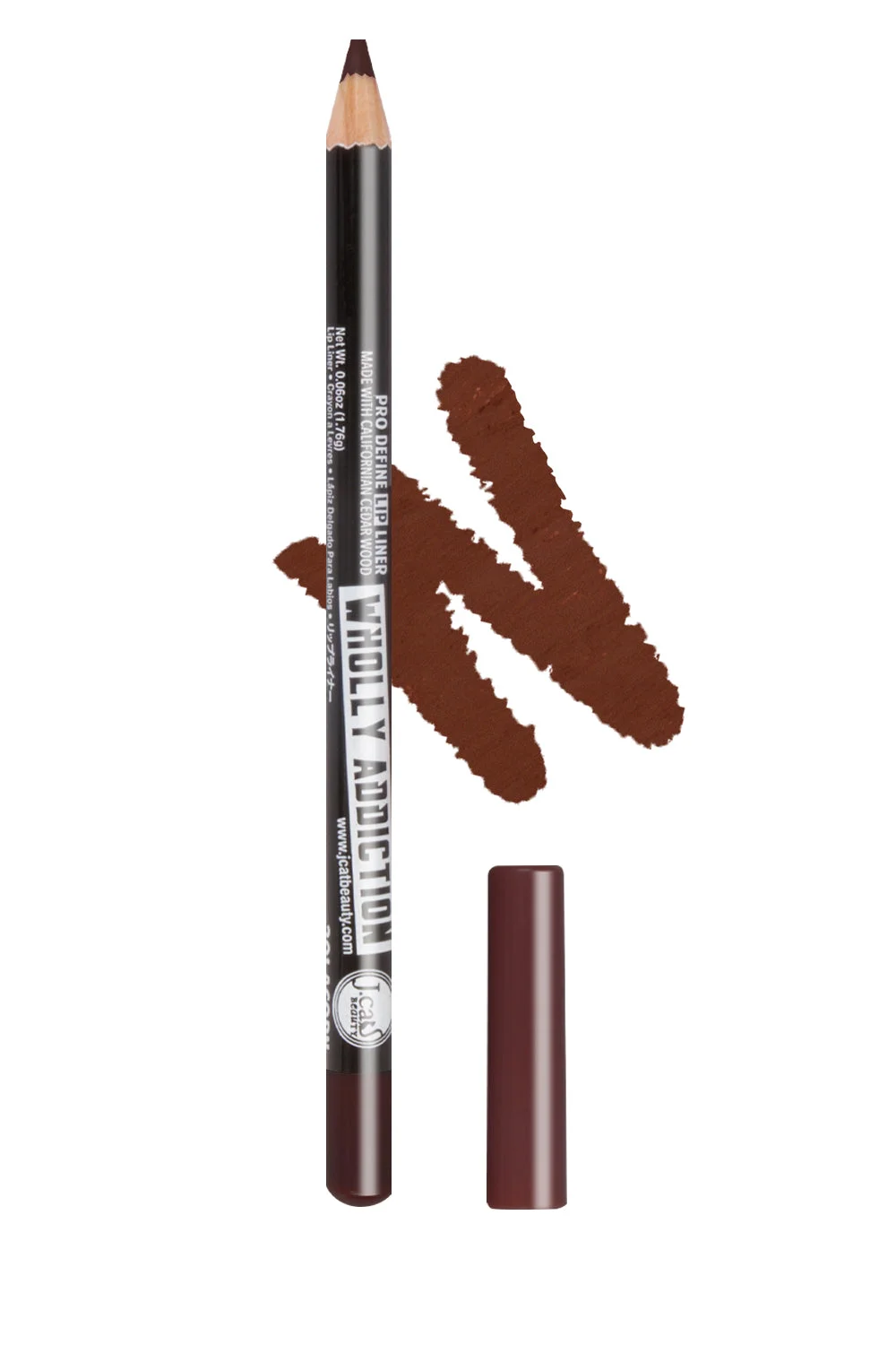 Wholly Addiction Pro Define Lip Liner 6 J.Cat Wholly Addiction Pro Define Lip Liner WL205