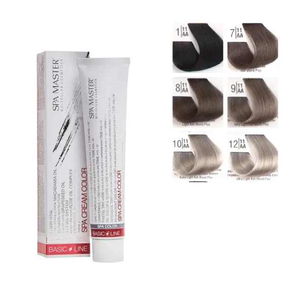 Spa Master boje za kosu Ash+ 100ml