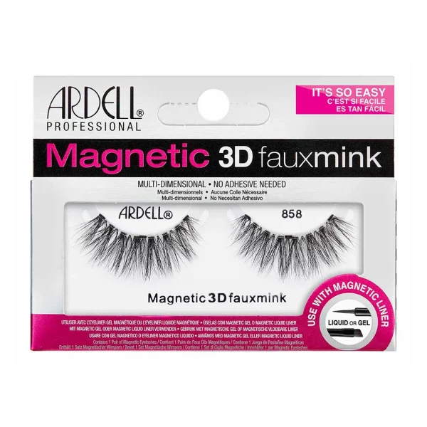 Ardell magnetske umjetne trepavice 3D Fauxmink 858