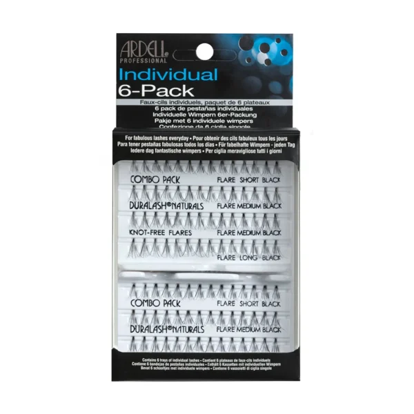 Ardell pojedinačne umjetne trepavice Individual 6-Pack Combo Pack