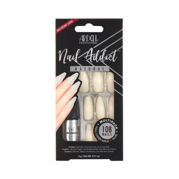 Ardell umjetni nokti Natural Ballerina Long Multipack