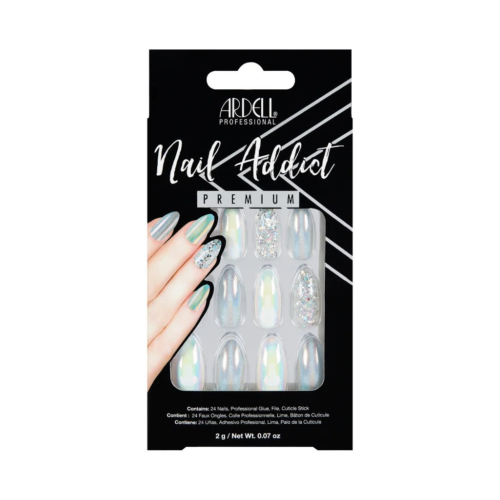 Nail Addict Premium 4 Ardell umjetni nokti Nail Addict Premium Holographic Glitter