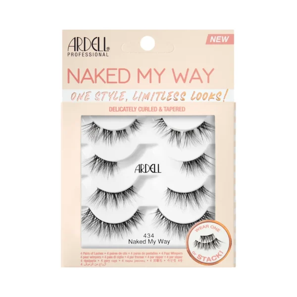 Ardell umjetne trepavice Naked My Way 434 Multipack
