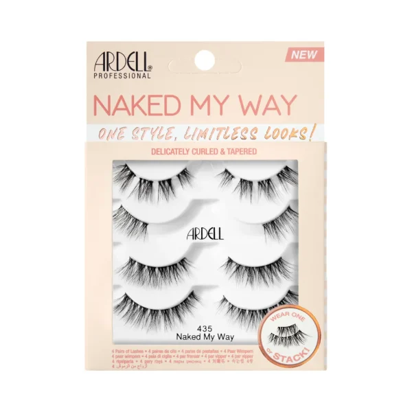Ardell umjetne trepavice Naked My Way 435 Multipack