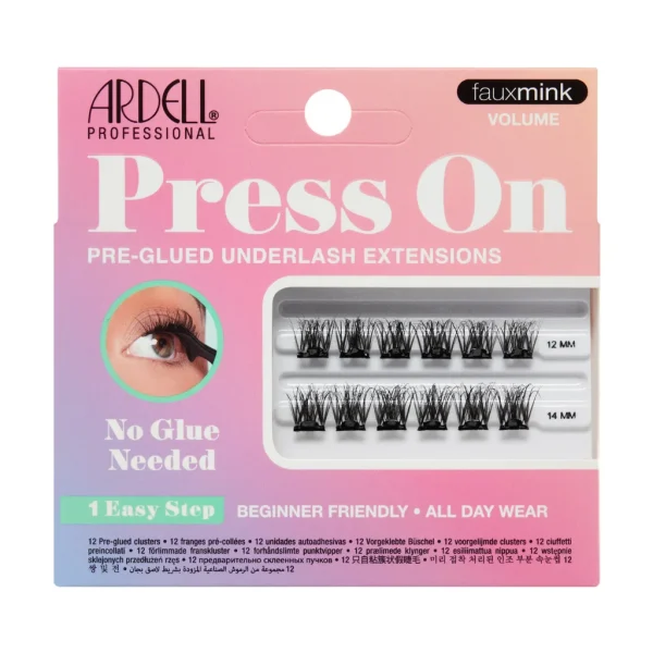 Ardell umjetne trepavice Press On Pre-Glued Underlash Extensions Fauxmink Volume