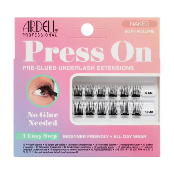 Ardell umjetne trepavice Press On Pre-Glued Underlash Extensions Naked Soft Volume