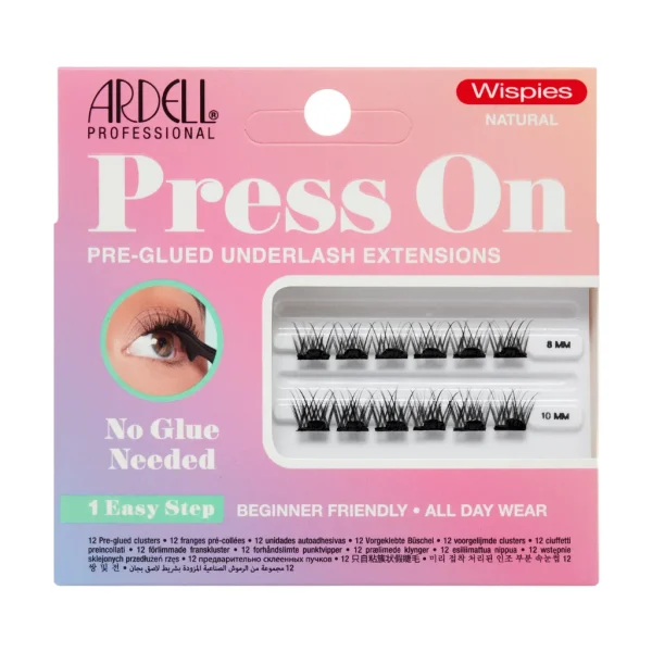 Ardell umjetne trepavice Press On Pre-Glued Underlash Extensions Wispies Natural