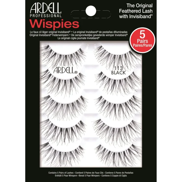 Ardell umjetne trepavice Wispies 113 5-u-1 Multipack