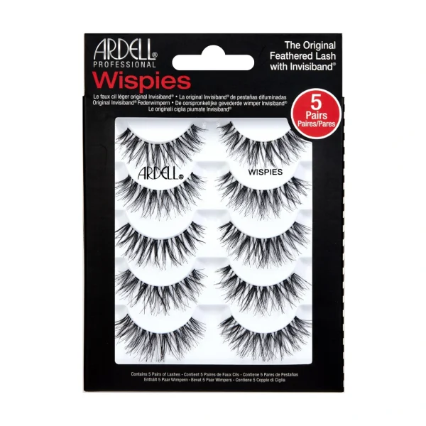 Ardell umjetne trepavice Wispies 5-u-1 Multipack