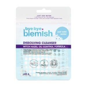 Pakiranje proizvoda Bye Bye Blemish Dissolving Cleanser sheets od 950 listića