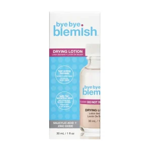 Pakiranje proizvoda Bye Bye Blemish originalni losion za isušivanje akni od cinkovog oksida i salicilne kiseline od 30ml
