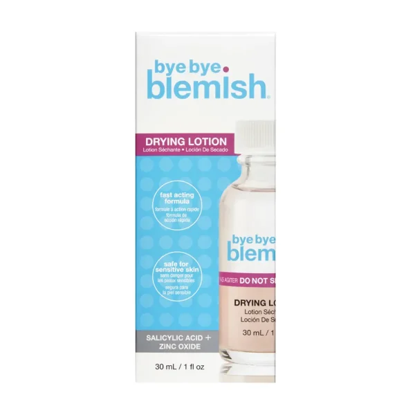 Pakiranje proizvoda Bye Bye Blemish originalni losion za isušivanje akni od cinkovog oksida i salicilne kiseline od 30ml
