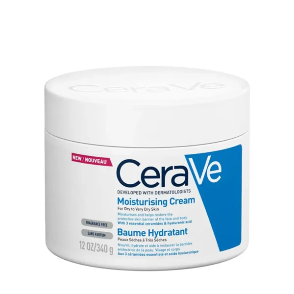 Pakiranje proizvoda Cerave hidratantni losion za suhu do vrlo suhu kožu od 340g.