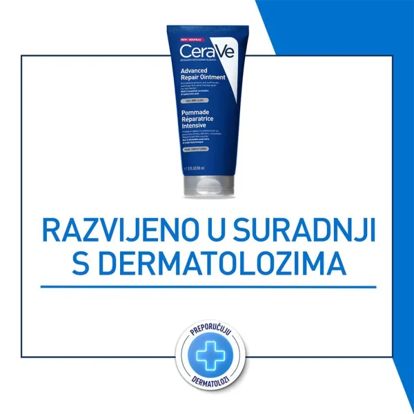 Cerave Advanced Repair Ointment razvijen u suradnji s dermatolozima.