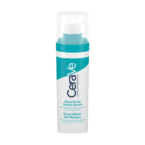 Pakiranje proizvoda Cerave retinol serum za ujednačavanje kože od 30ml