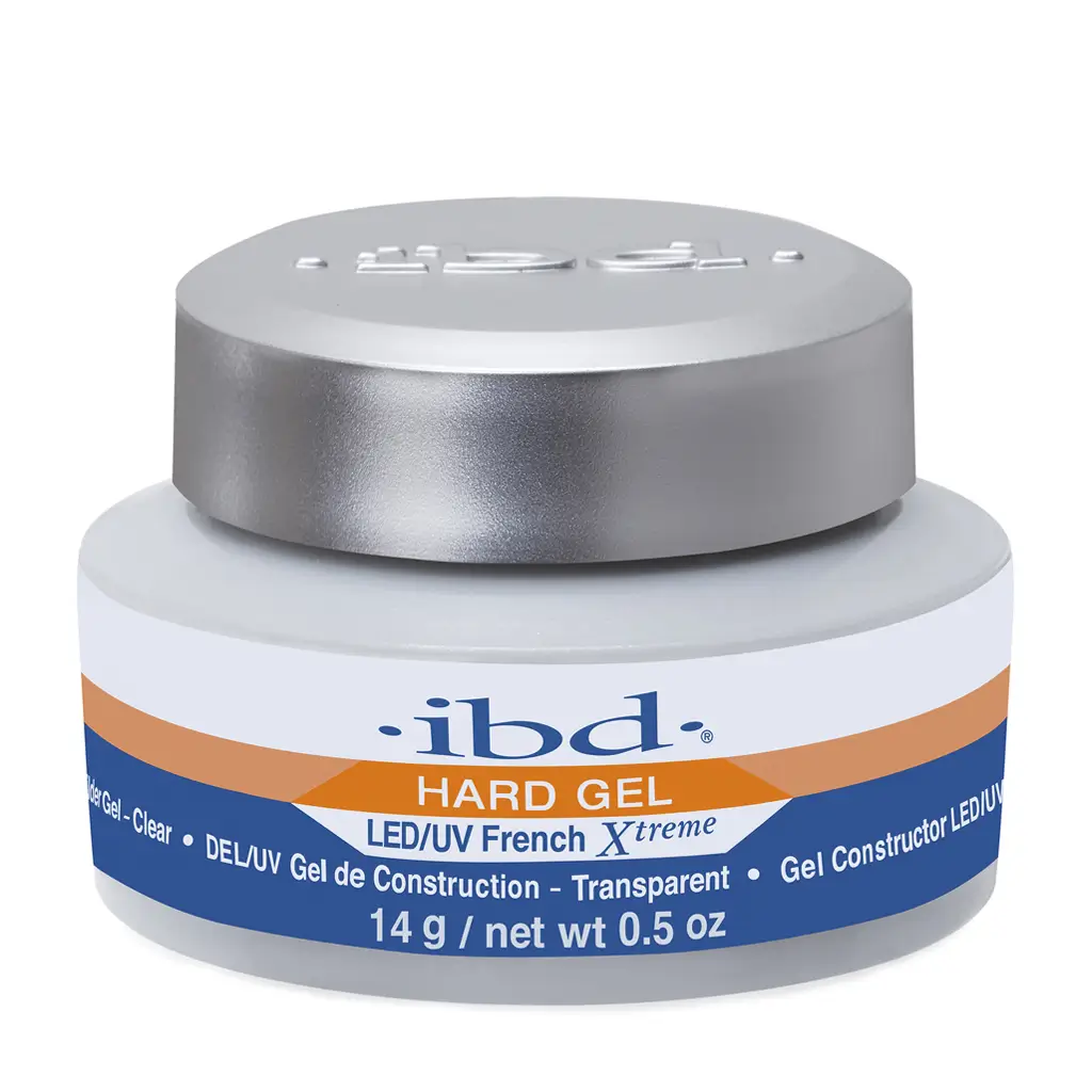 Builder Gel French Xtreme Clear 1 Pakiranje proizvoda IBD Led/UV gradivni gel za nokte clear od 14 grama.