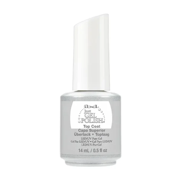 Pakiranje proizvoda IBD Just Gel Polish Top Coat prozirni od 14ml