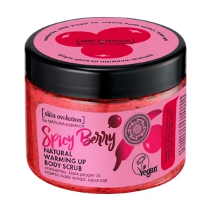 Pakiranje proizvoda natura siberica skin evolution piling za tijelo spicy berries 300ml