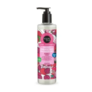 Pakiranje proizvoda Organic Shop Body Desserts Gel za tuširanje od jagode i kokosovg mlijeka i drugih ekstrakata od 280ml