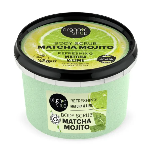 Body Scrub Matcha Mojito