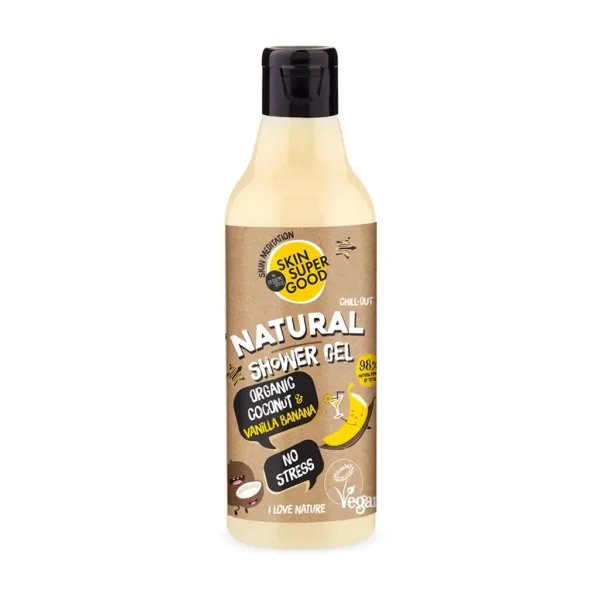 pakiranje proizvoda Organic shop skin super good no stress coconut & vanilla banana od 250ml