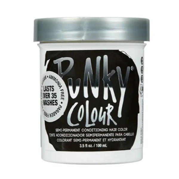 Punky Colour Semi-Permanent Conditioning Hair Color Ebony