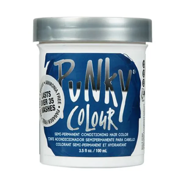 Punky Colour Semi-Permanent Conditioning Hair Color Midnight Blue