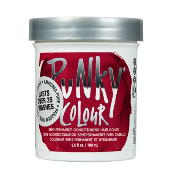 Punky Colour Semi-Permanent Hair Color in Poppy Red