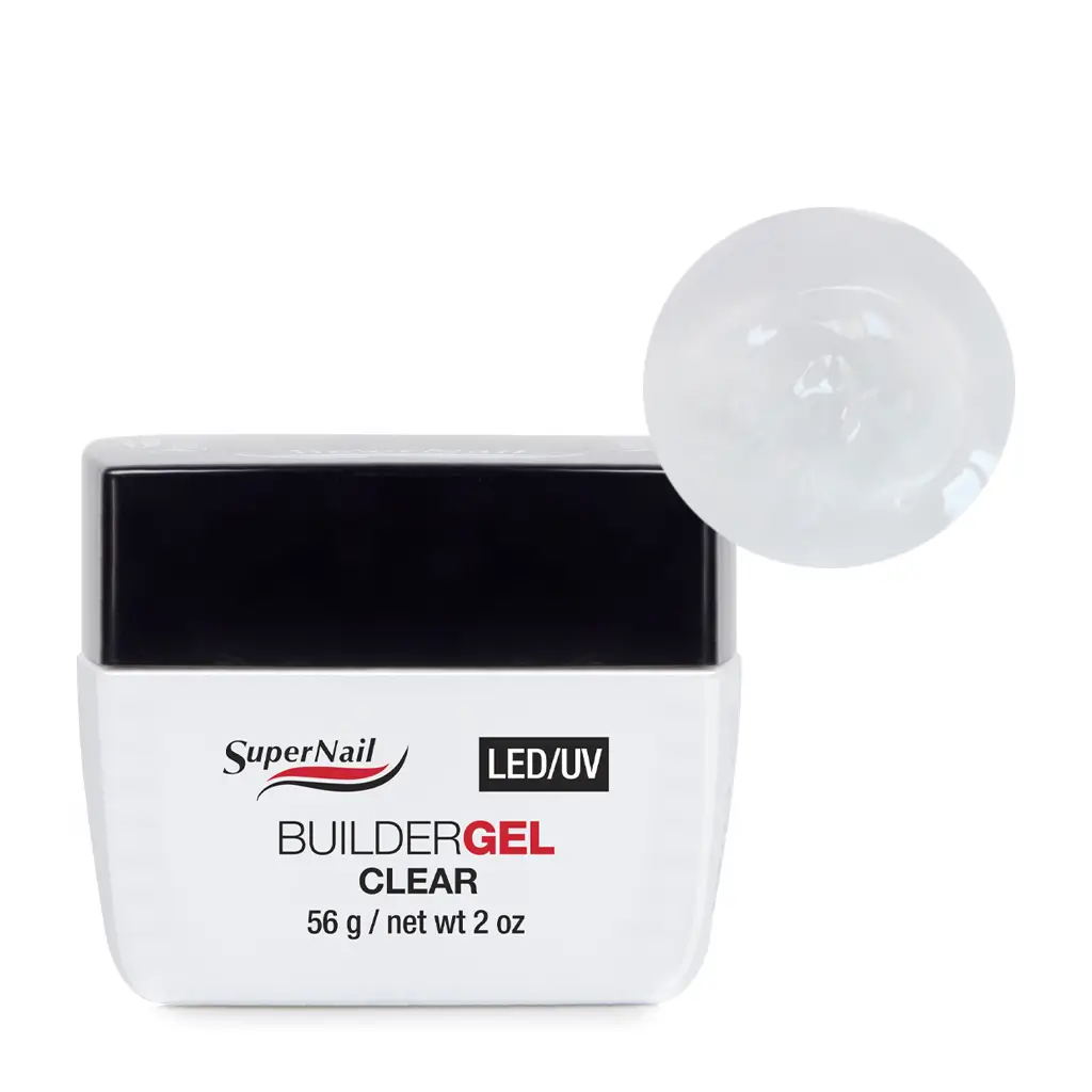Led/UV Builder Gel Clear 2 Prozirna nijansa proizvoda Supernail Led/UV gradivni gel za nokte 56g