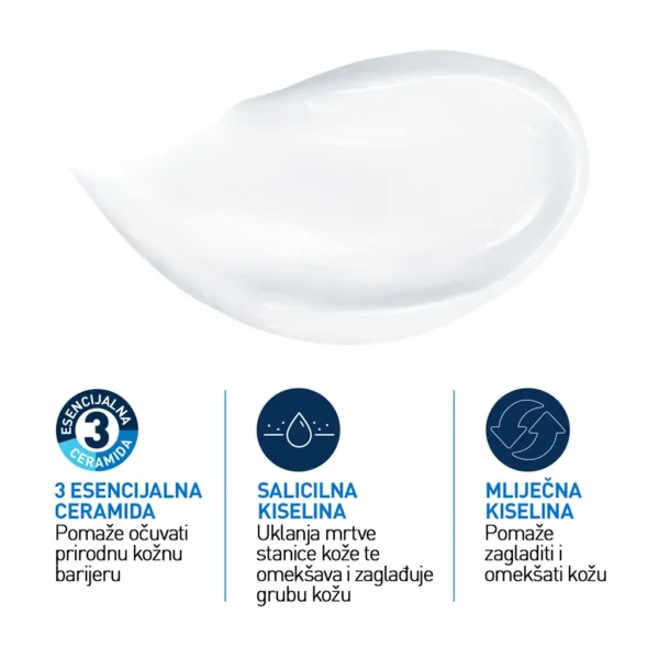 svojstva kreme izglađivanje suhe grube kože