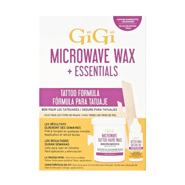 Microwave Tattoo Hard Wax Kit