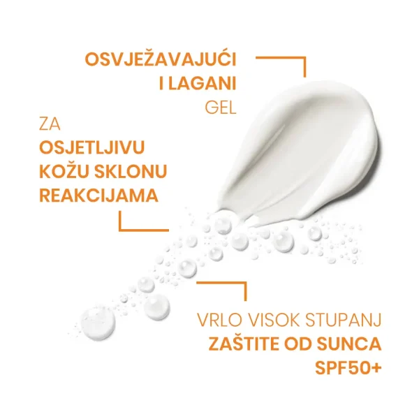 osvježavajuća i lagana tekstura za visoki stupanj zaštite kože od sunca anthelios losion spf50+