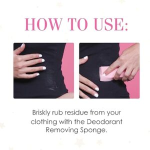 Deodorant Removing Sponge