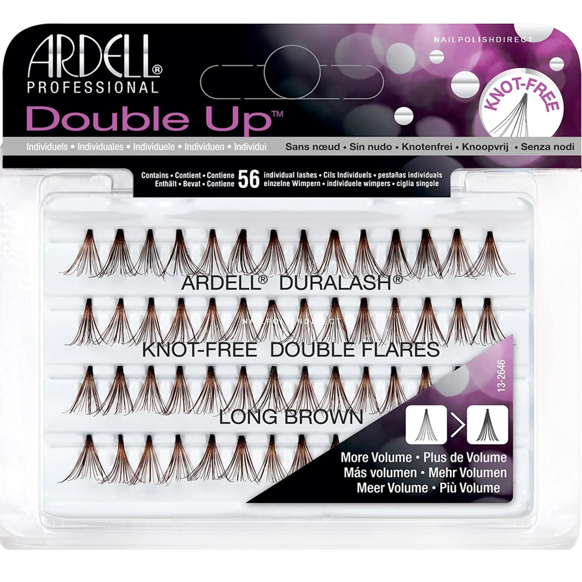 Double Up Knot-Free Double Flares Lashes