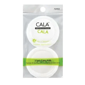2 Satin Cotton Puffs