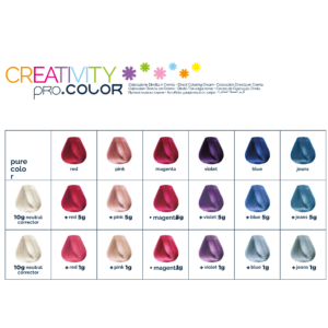 Boje za kosu CREATIVITY 100ml