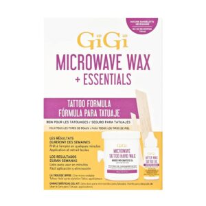 Microwave Tattoo Hard Wax Kit
