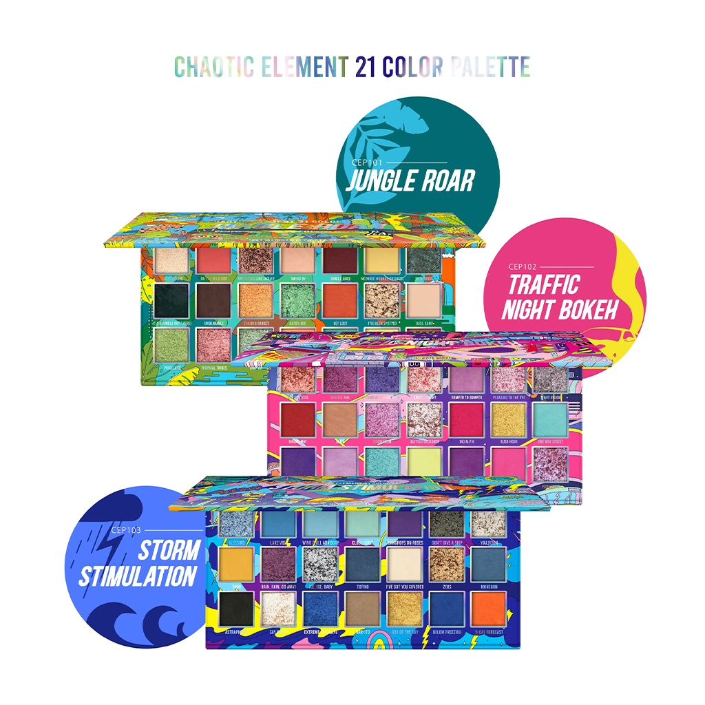Chaotic Element 21 Color Palette