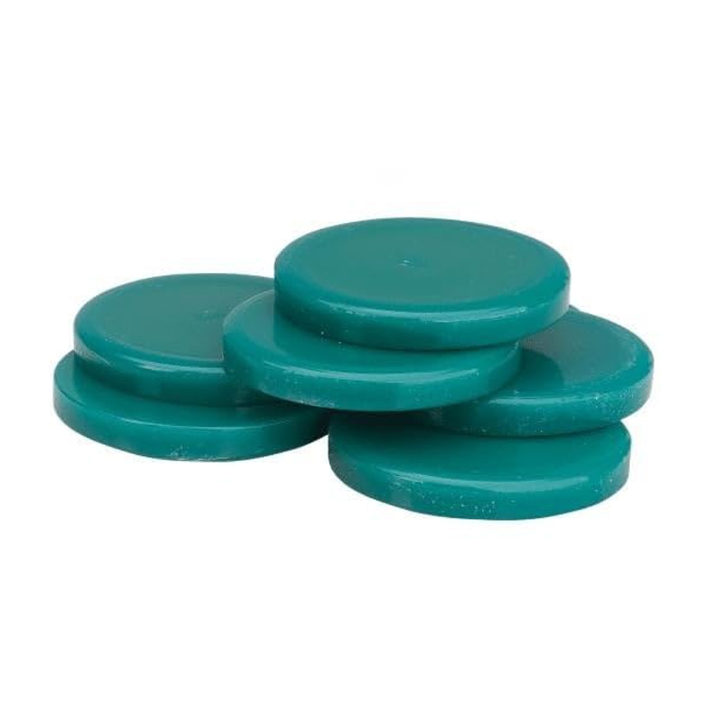 Green Hot Wax Disks