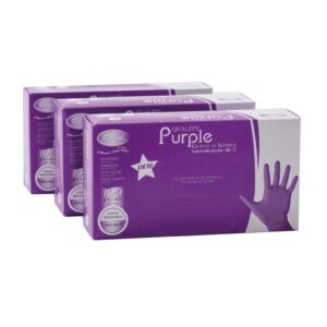 Purple Nitrile Gloves